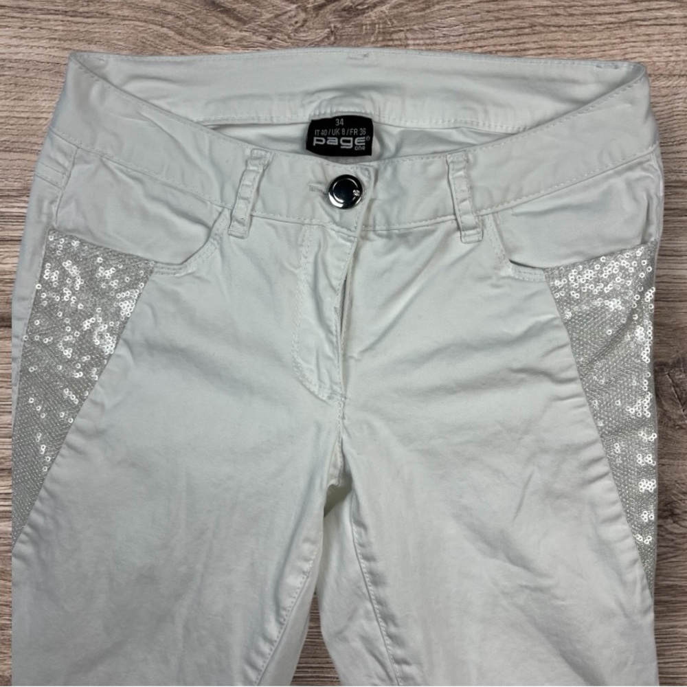Page One Straight Leg Pants Sz: 27